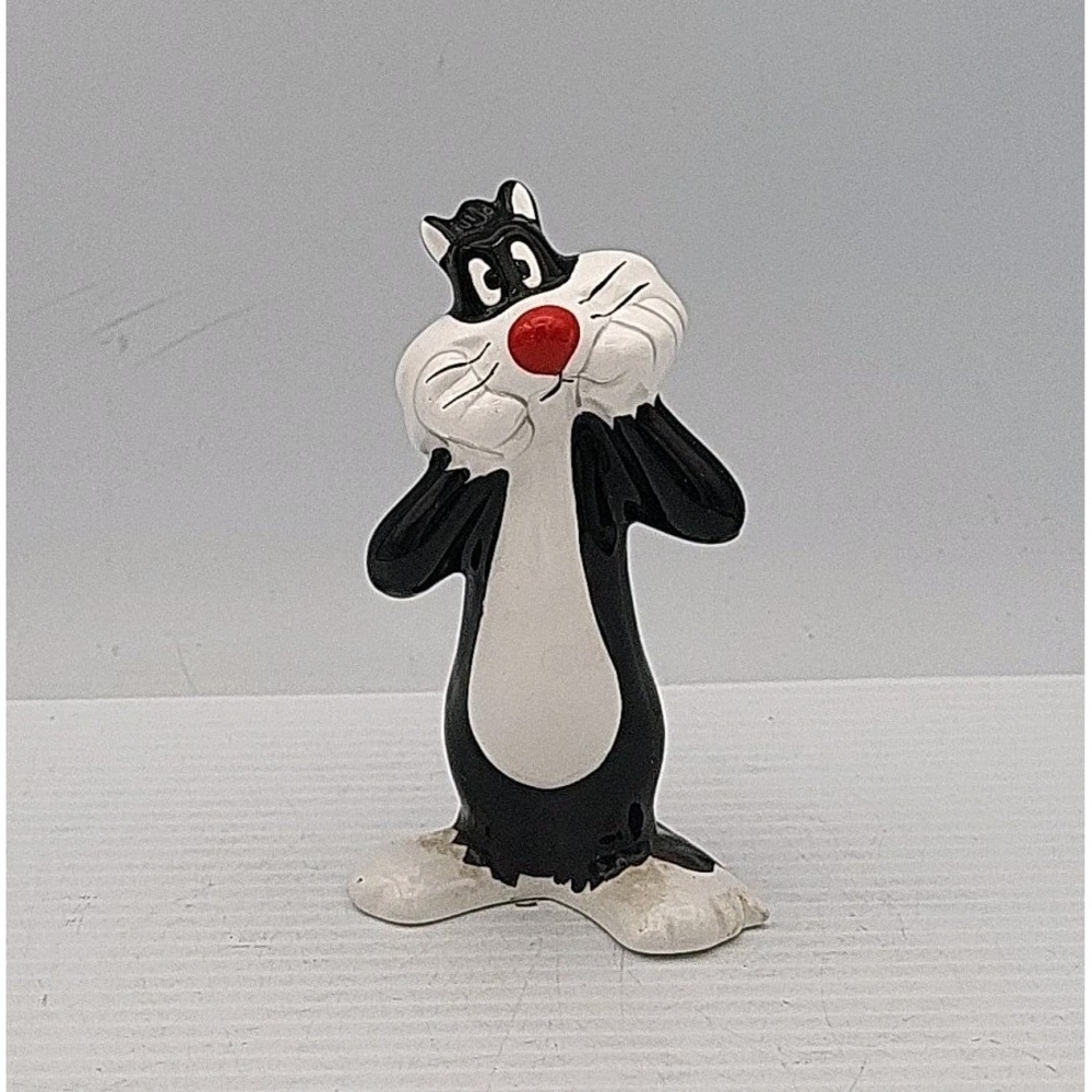 Sylvester ONLY Warner Bros 1993 Looney Tunes From Salt and‎ Pepper Shaker Set